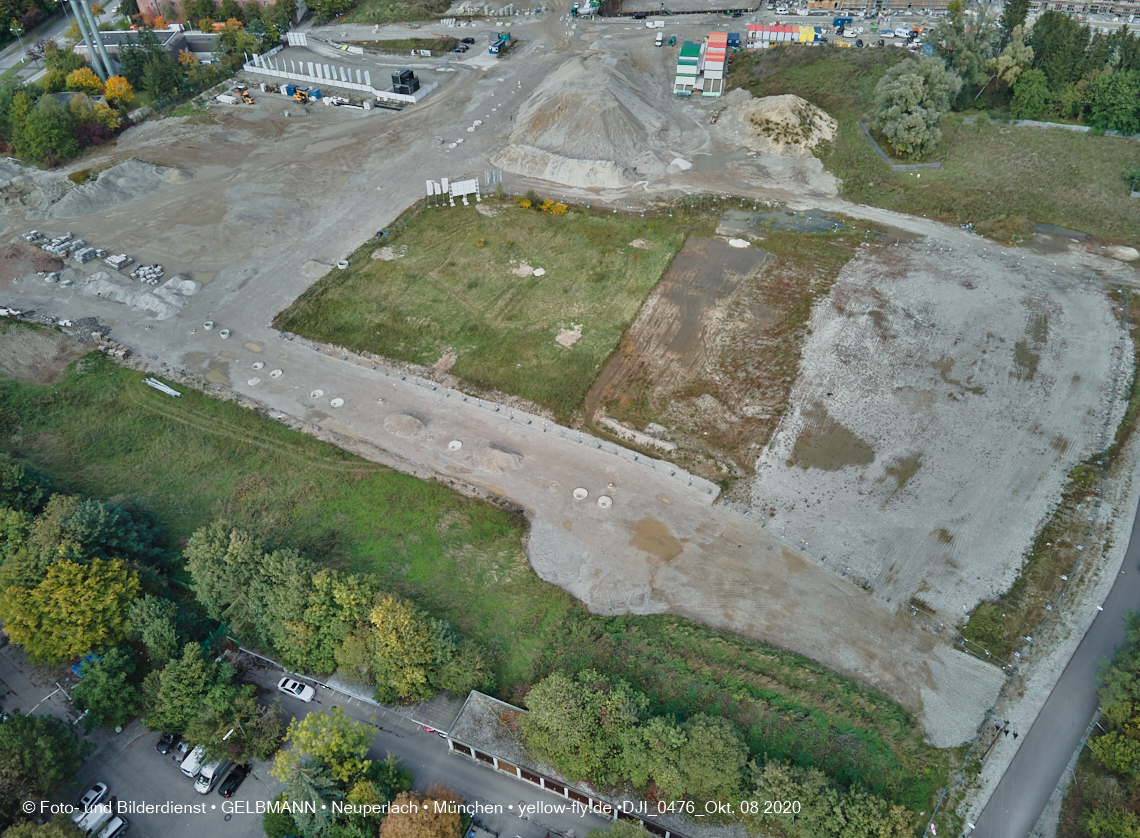 09.10.2020 - Baustelle Alexisqaurtier und Pandion Verde in Neuperlach 09.10.2020 - Baustelle Alexisqaurtier und Pandion Verde in Neuperlach